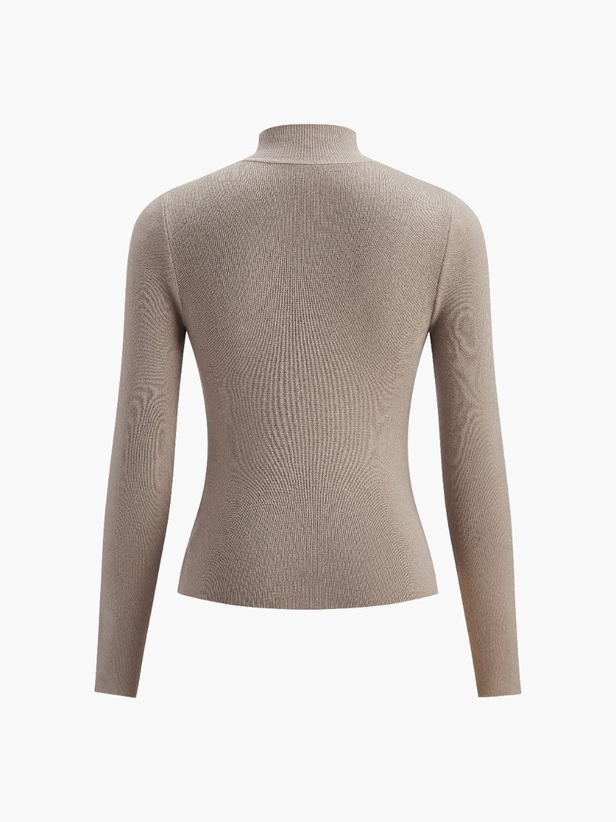 Damen Pullover Slimfit Warm Winter