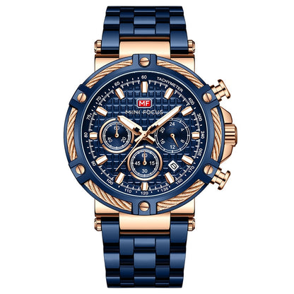 Herren Quarzuhr Maritime Armbanduhr