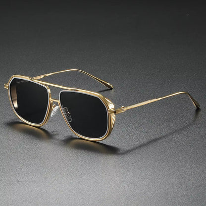 Herren Pilotenbrille Verlaufsglas Klassisch Elegantes Design