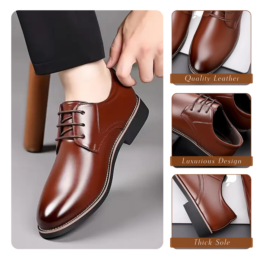 Herren Businessschuhe Leder Elegant