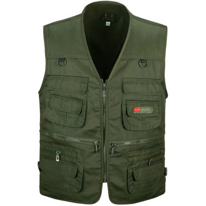 Herren Wanderweste Funktionale Taschen Outdoor