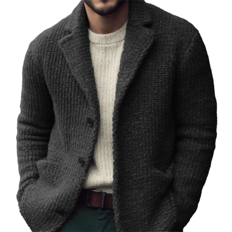 Herren Strickcardigan Warm Bequem Regular Fit