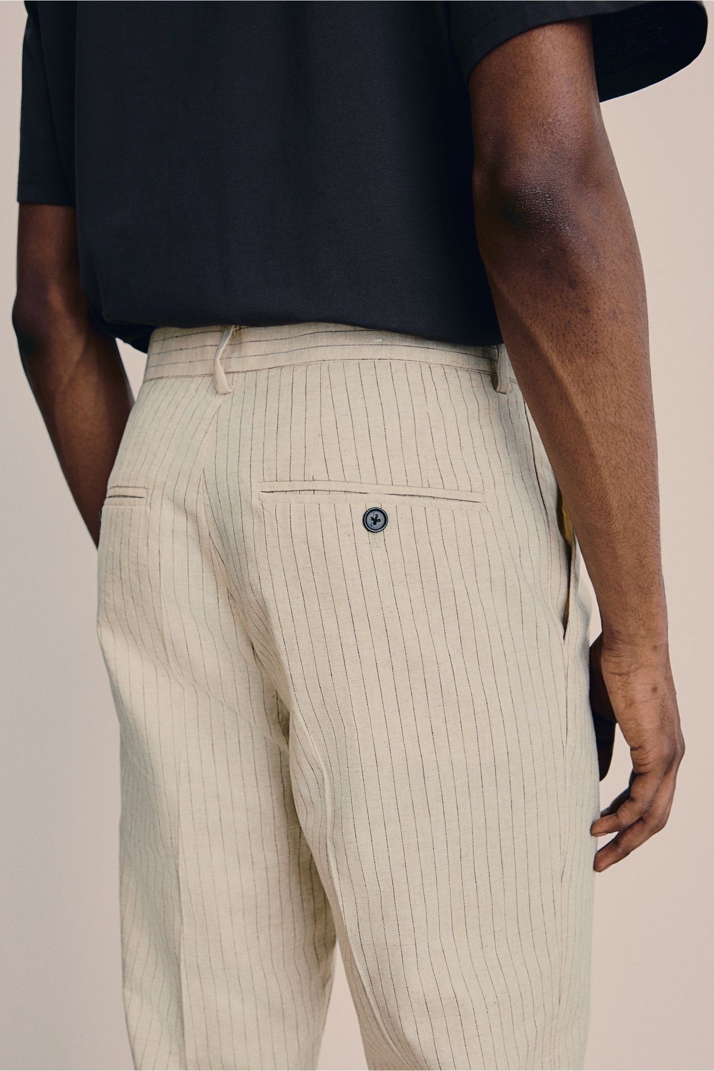 Herren Anzughose Nadelstreifen Elegant