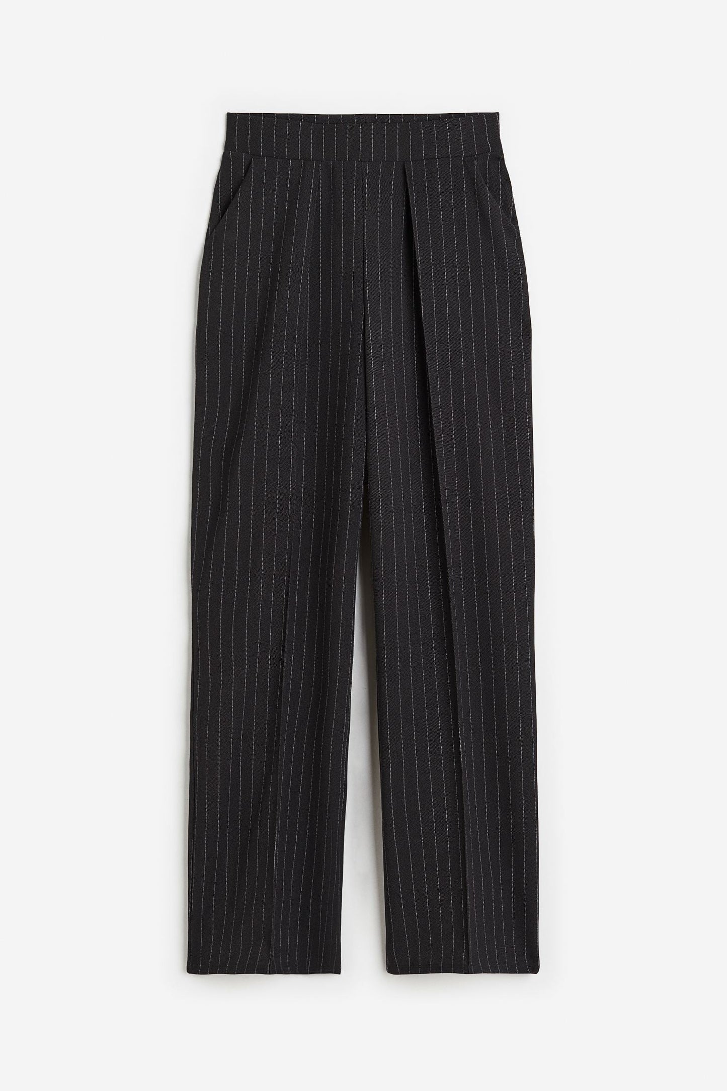 Damenhose Bequem Weit Komfort Bundfalten