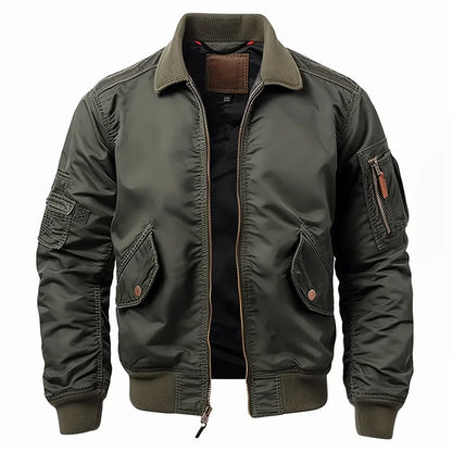 Herren Bomberjacke Sportlich Wasserabweisend - Norvielle