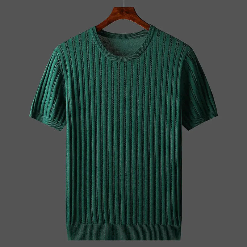 Herren T-Shirt Kurzarm aus Baumwolle Weich