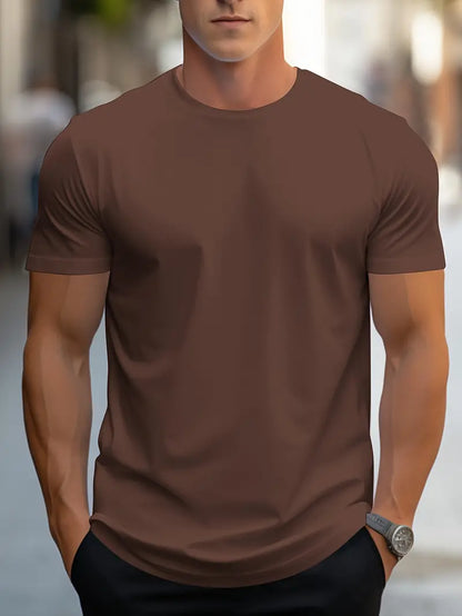 Herren T-Shirt Slim Fit Elegantes Design