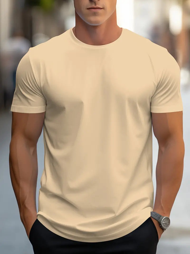 Herren T-Shirt Slim Fit Elegantes Design