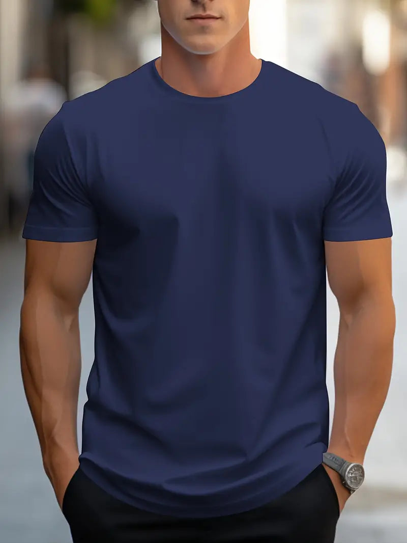 Herren T-Shirt Slim Fit Elegantes Design