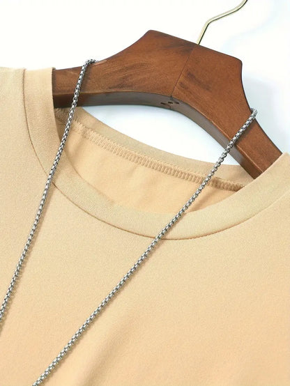 Herren T-Shirt Slim Fit Elegantes Design