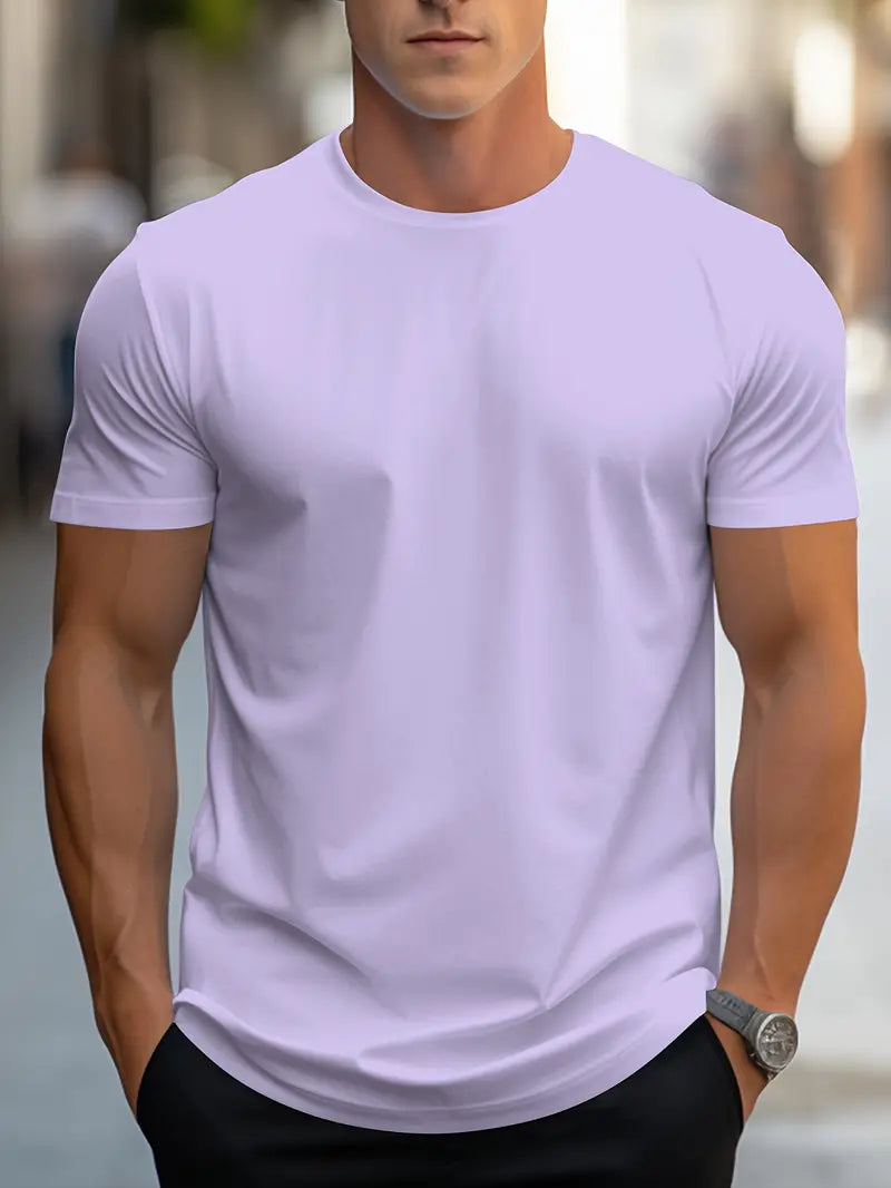 Herren T-Shirt Slim Fit Elegantes Design