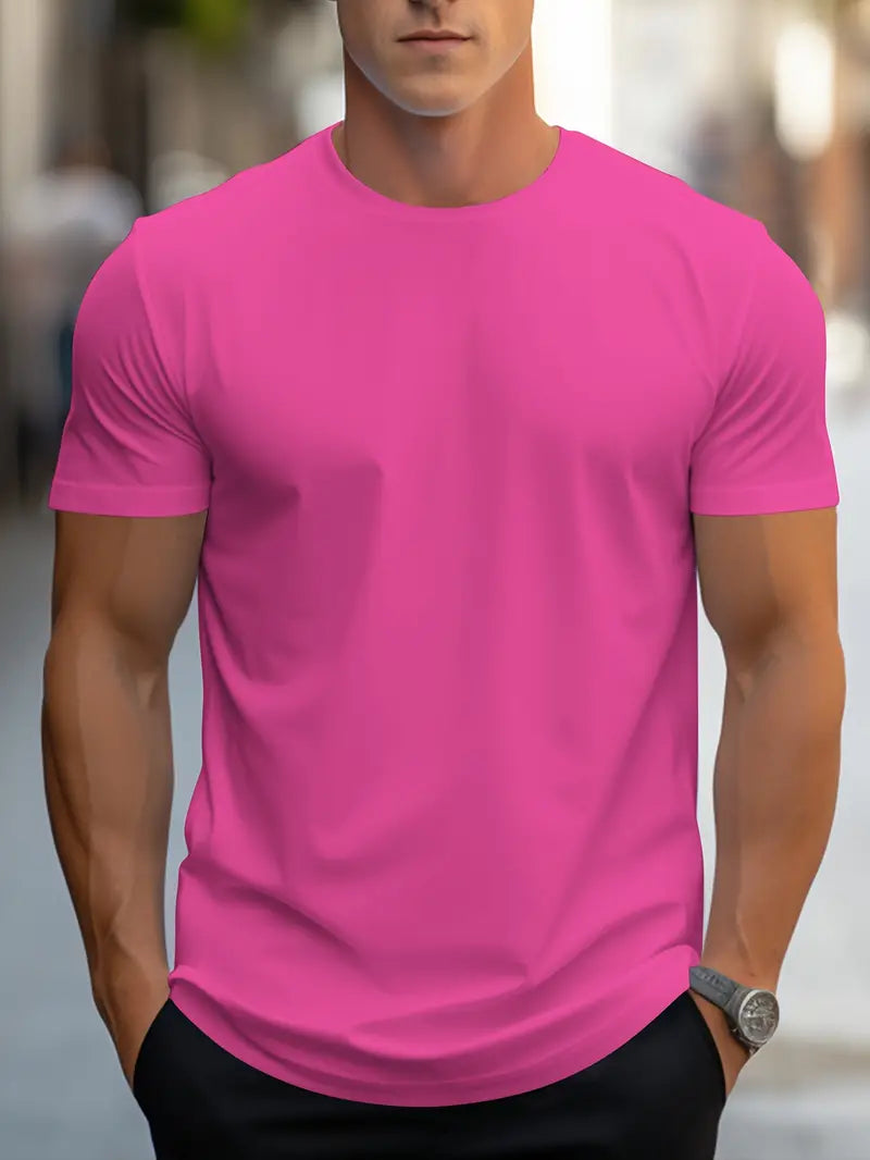 Herren T-Shirt Slim Fit Elegantes Design