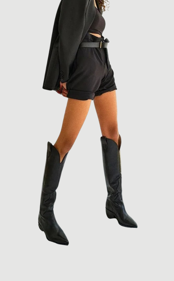 Herren Cowboystiefel Leder