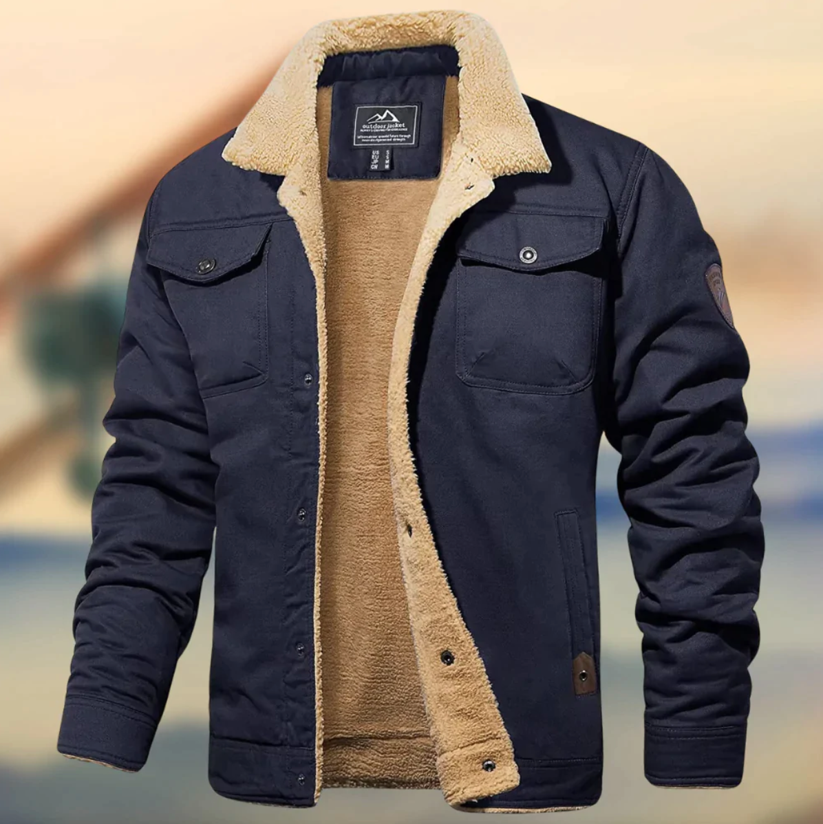Damen Jacke Warme Modern