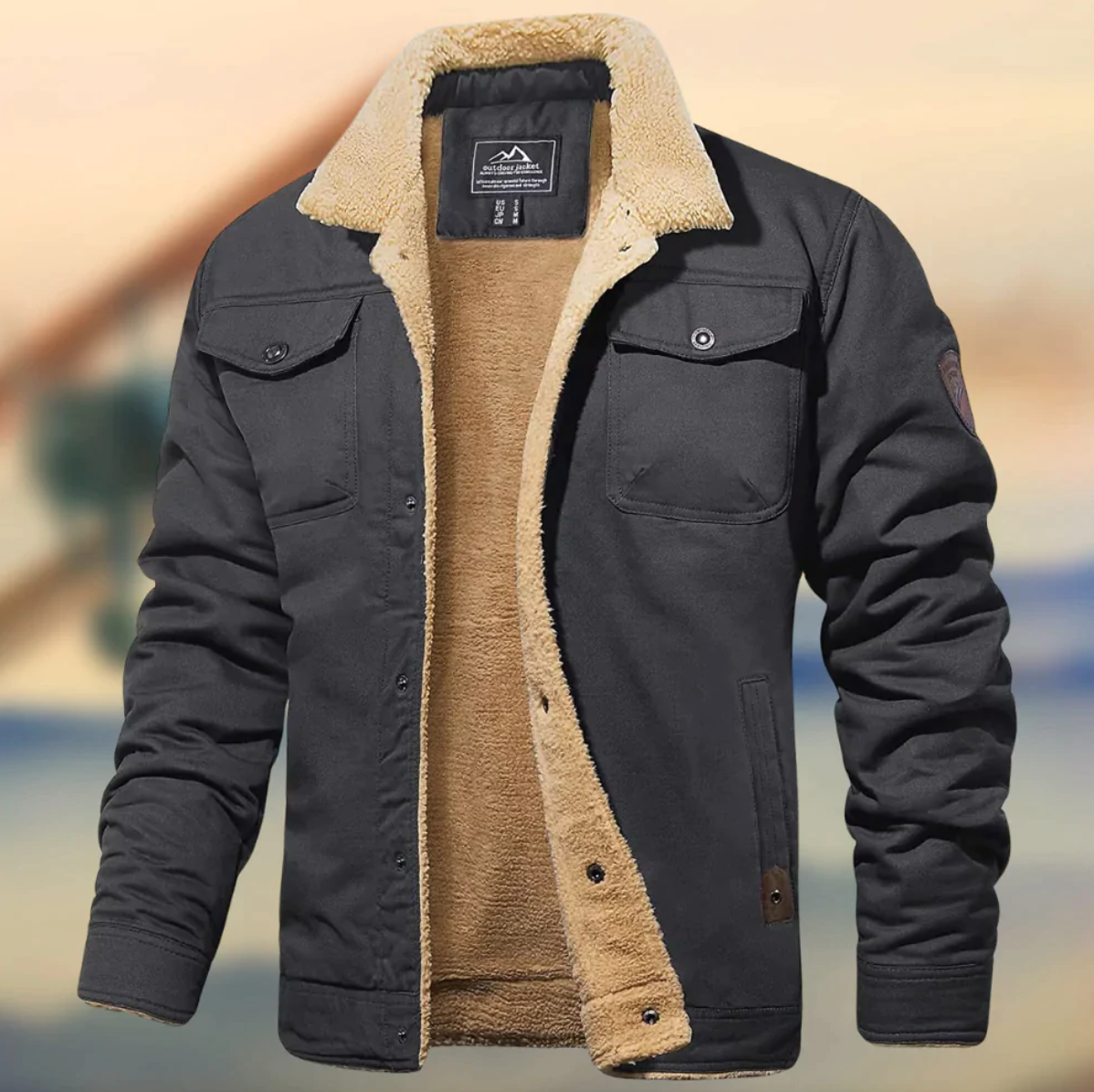 Damen Jacke Warme Modern