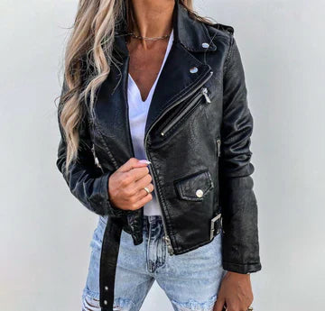 Damenjacke Elegant Schwarz - Norvielle