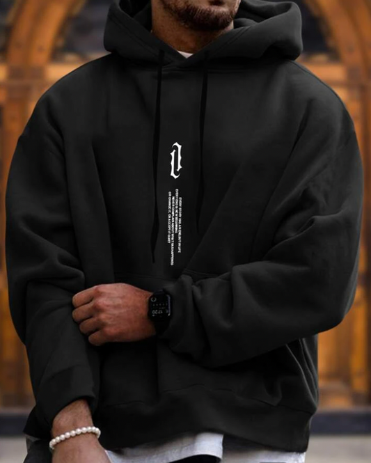 Herren Kapuzenpullover Bequem Sportlich Grau - Norvielle