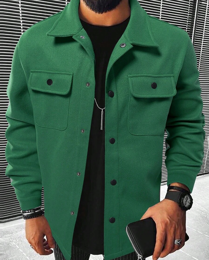 Herren Frühlingsjacke Leicht Wasserabweisend Bequem