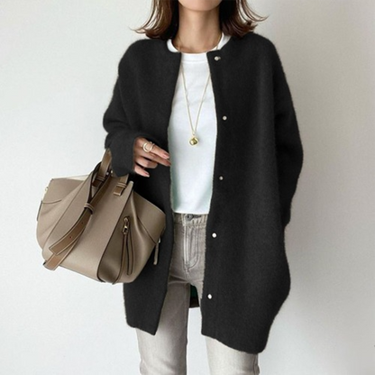 Damen Langarmcardigan Elegantes Design