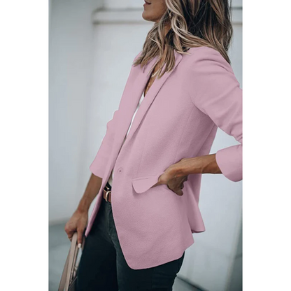 Damen Büroblazer Offener Schnitt Modern