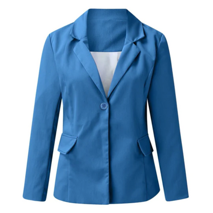 Damen Büroblazer Offener Schnitt Modern