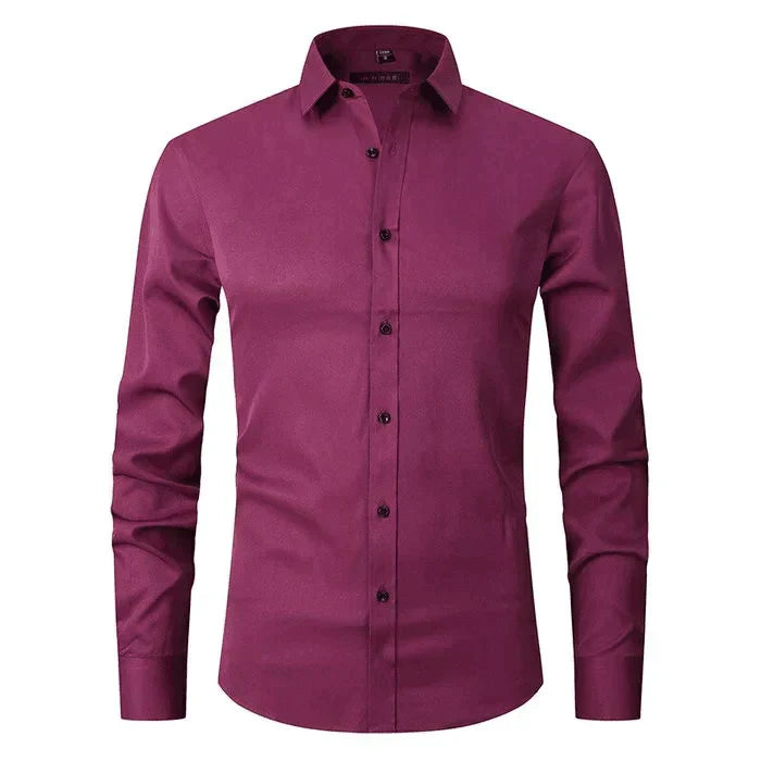 Herren Hemd Langarm Slim Fit Modern