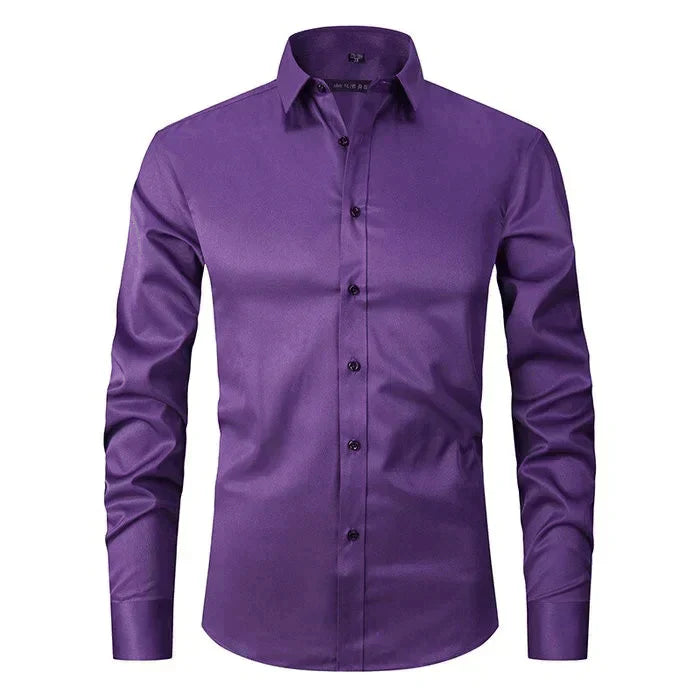 Herren Hemd Langarm Slim Fit Modern