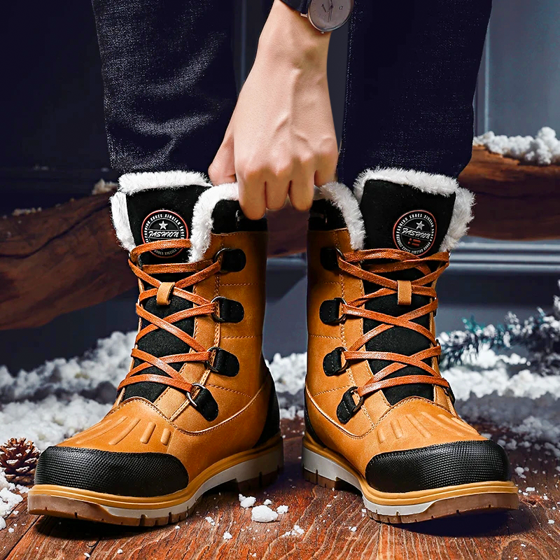 Herren Stiefel Wasserdicht Isoliert Warm