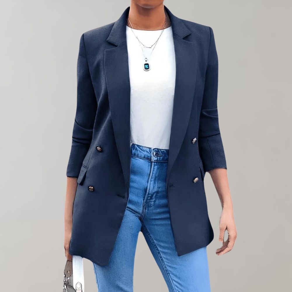 Damen Wintermantel Elegant Lang