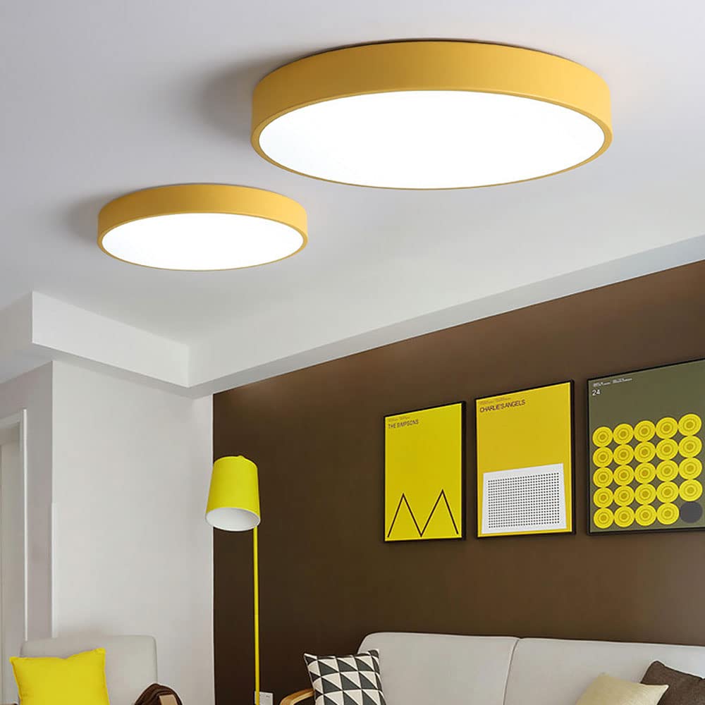 Runde LED Deckenleuchte Skandinavisch Modern