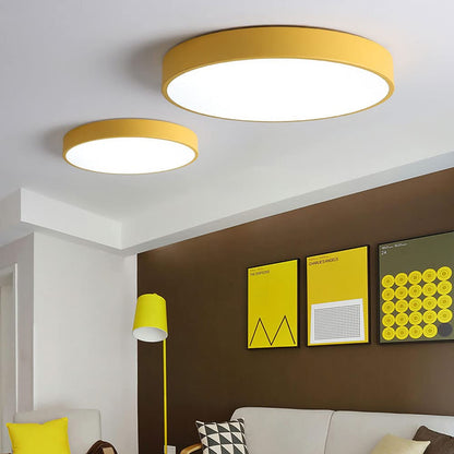 Runde LED Deckenleuchte Skandinavisch Modern