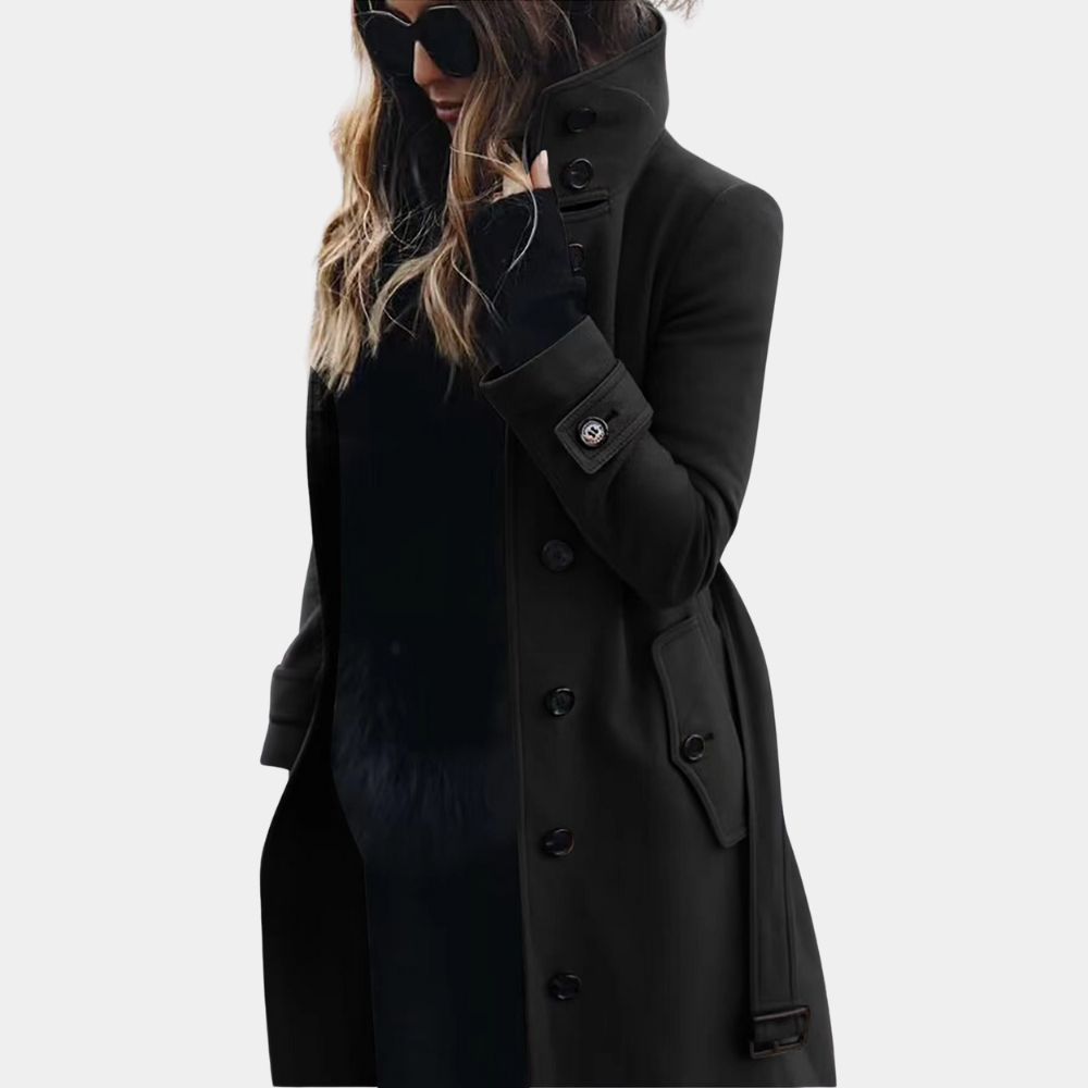 Damen Langjacke Tailliert Modern