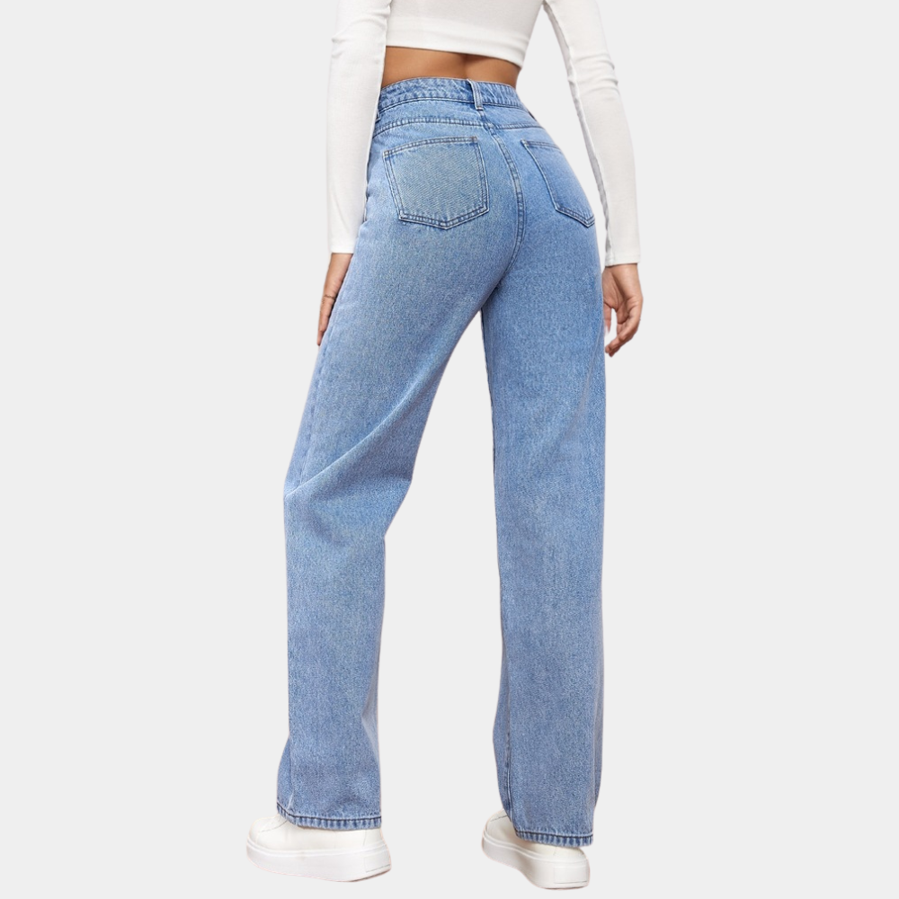 Herren Baggy Jeans Lässig Bequem
