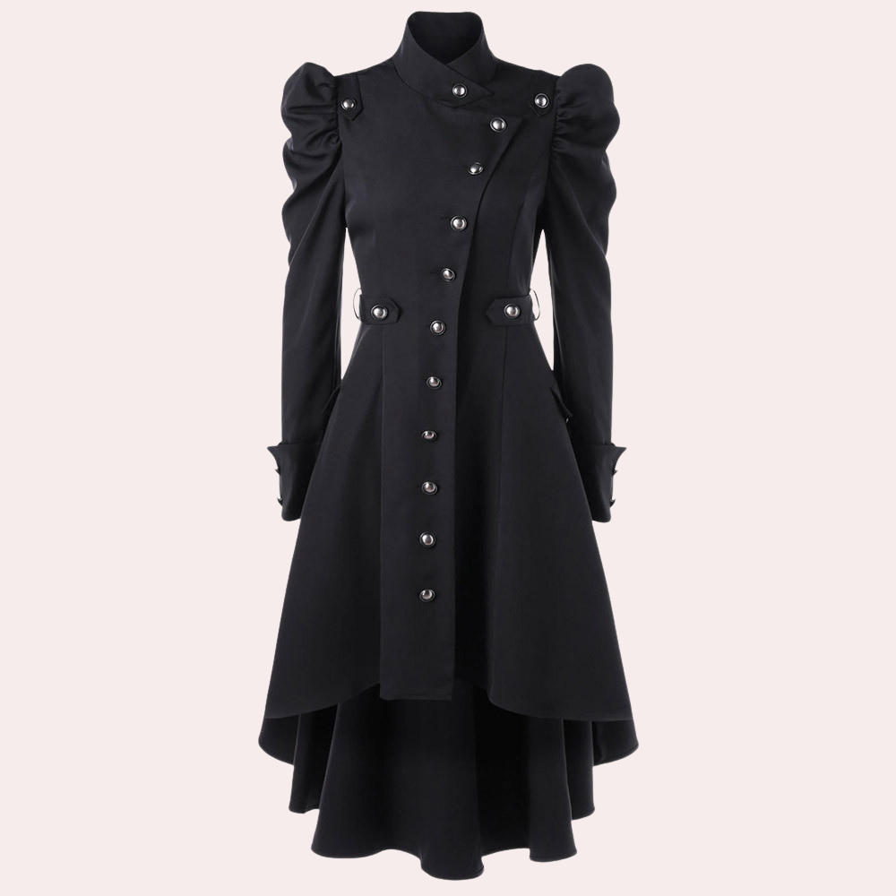 Damen Langmantel Warm Wintermantel Modern
