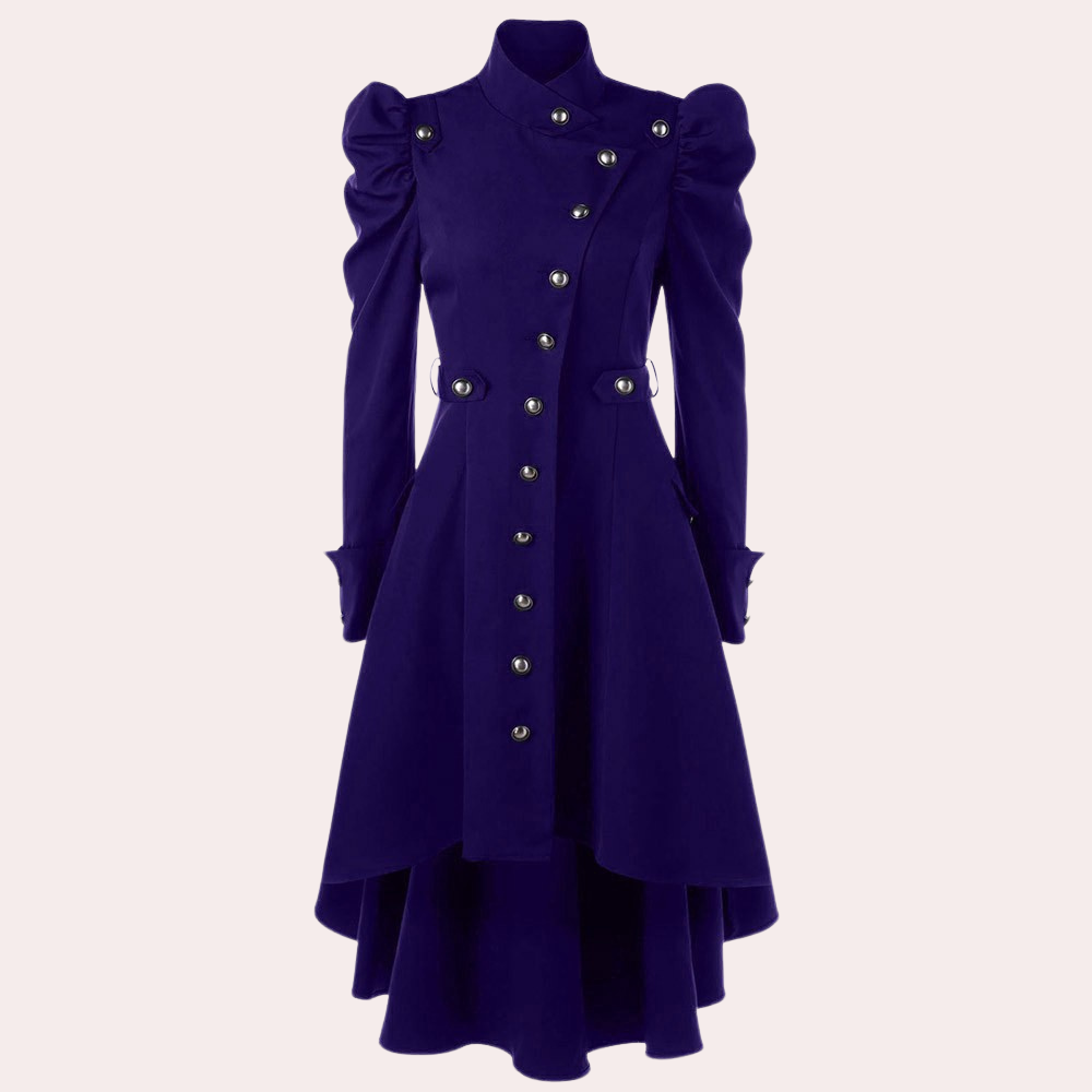 Damen Langmantel Warm Wintermantel Modern