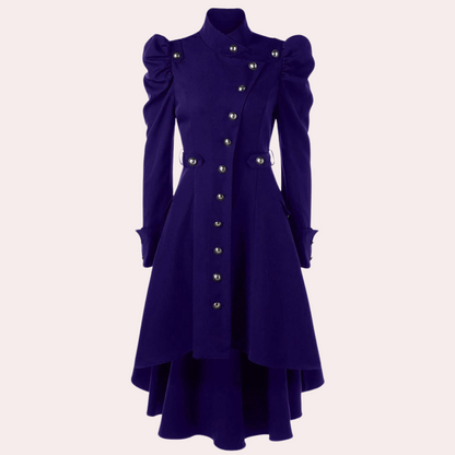 Damen Langmantel Warm Wintermantel Modern