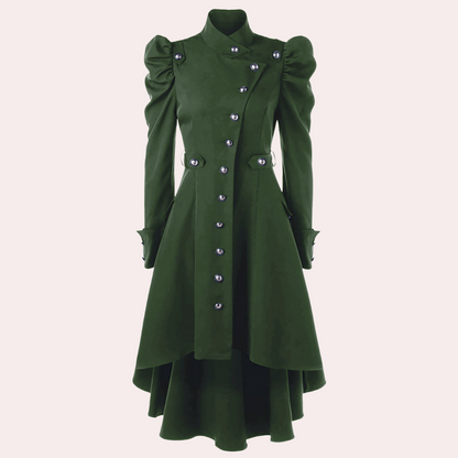Damen Langmantel Warm Wintermantel Modern