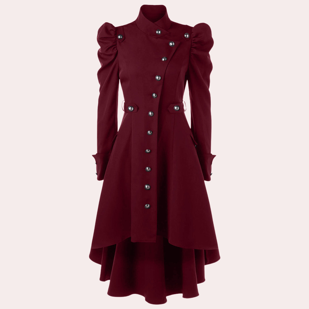 Damen Langmantel Warm Wintermantel Modern
