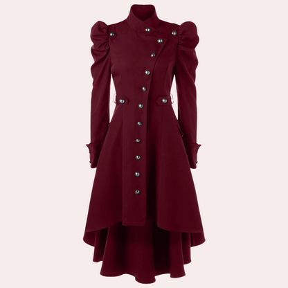 Damen Langmantel Warm Wintermantel Modern