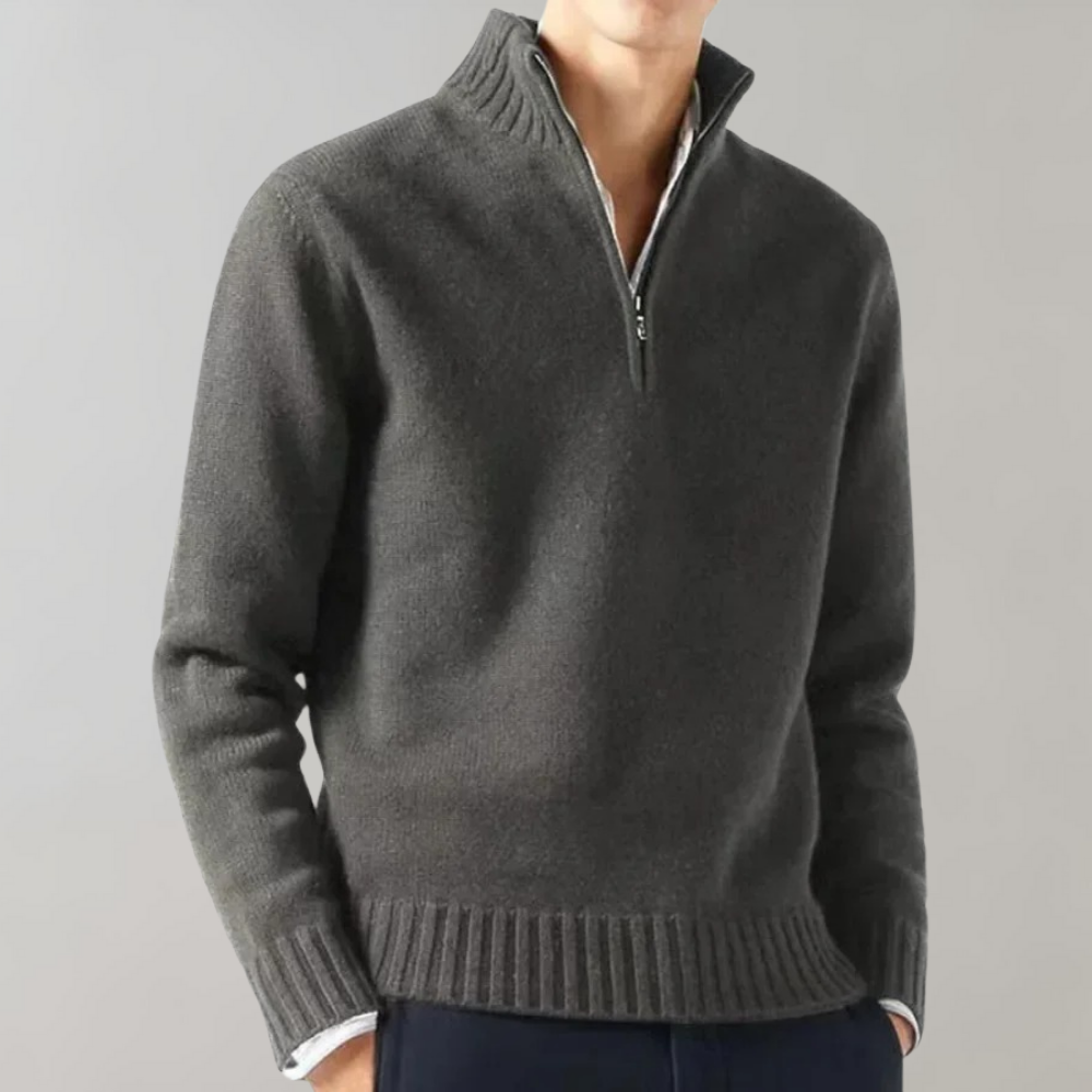 Herren Sweater Baumwolle Elegant Größe