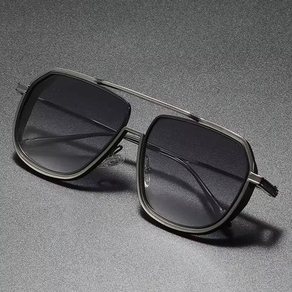 Herren Pilotenbrille Verlaufsglas Klassisch Elegantes Design
