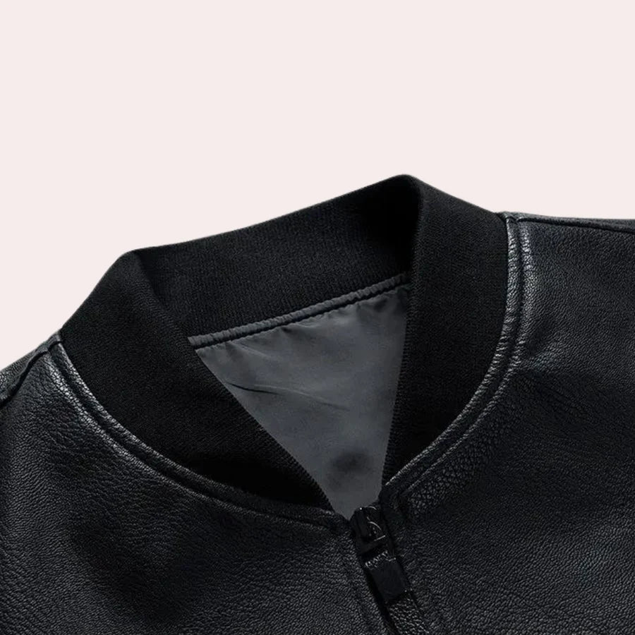Herren Lederjacke Urban Style