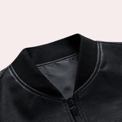 Herren Lederjacke Urban Style