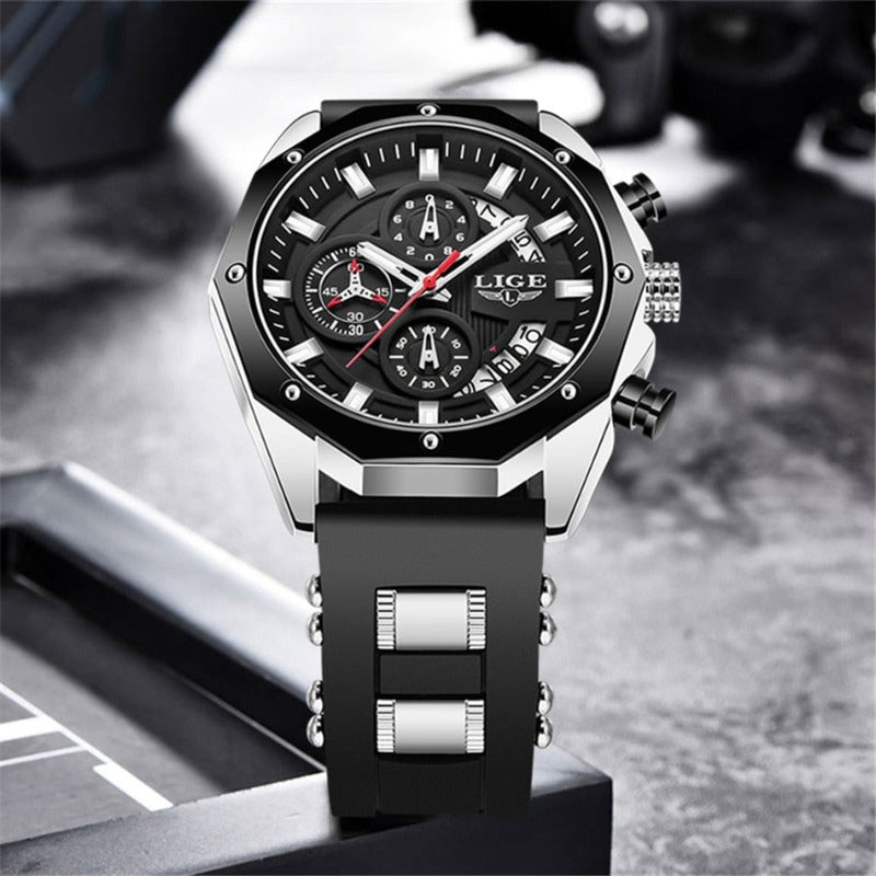 Herrenuhr Leder Pilotenuhr Klassisch