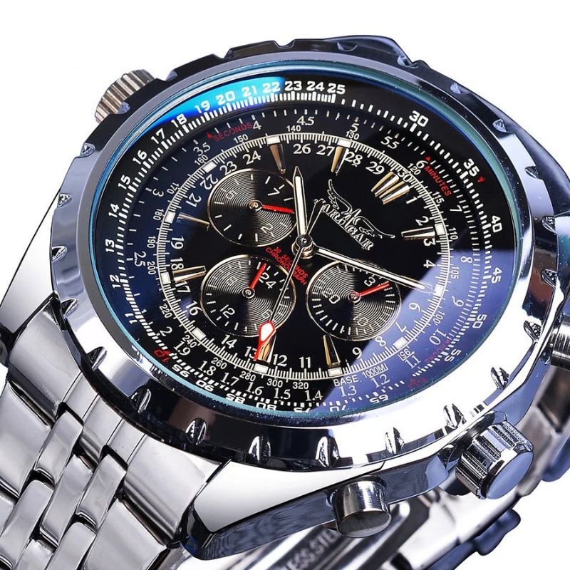 Herren Armbanduhr Militär Quarz Robust