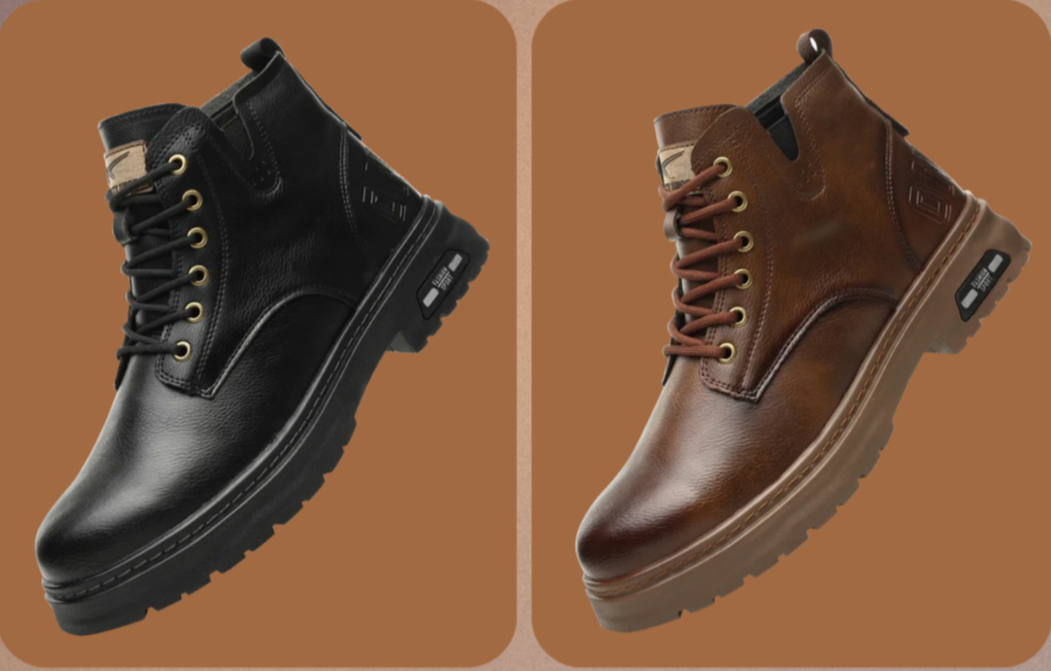 Herren Schnürstiefel Robust Wasserfest