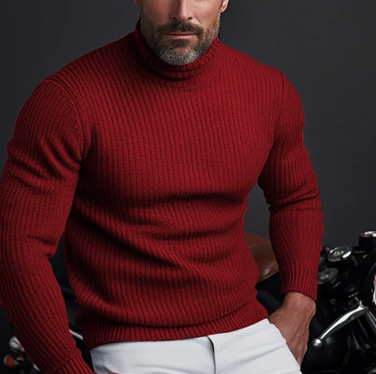 Herren Rollkragenpullover Warm Qualität - Norvielle
