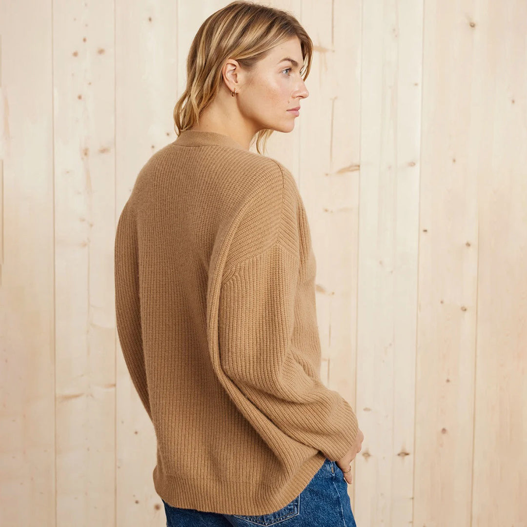 Damen Cardigan Oversized Weich