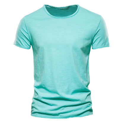 Herren T-Shirt Baumwolle Weich Bequem
