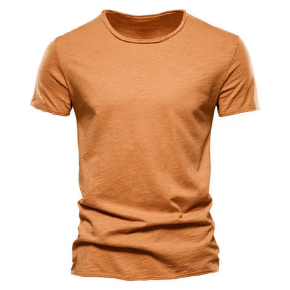 Herren T-Shirt Baumwolle Weich Bequem